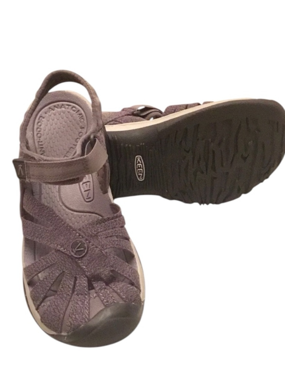 Keen Women’s ‘Rose’ Closed Toe Waterproof Casual Rugged Adventure Sandals Size-6